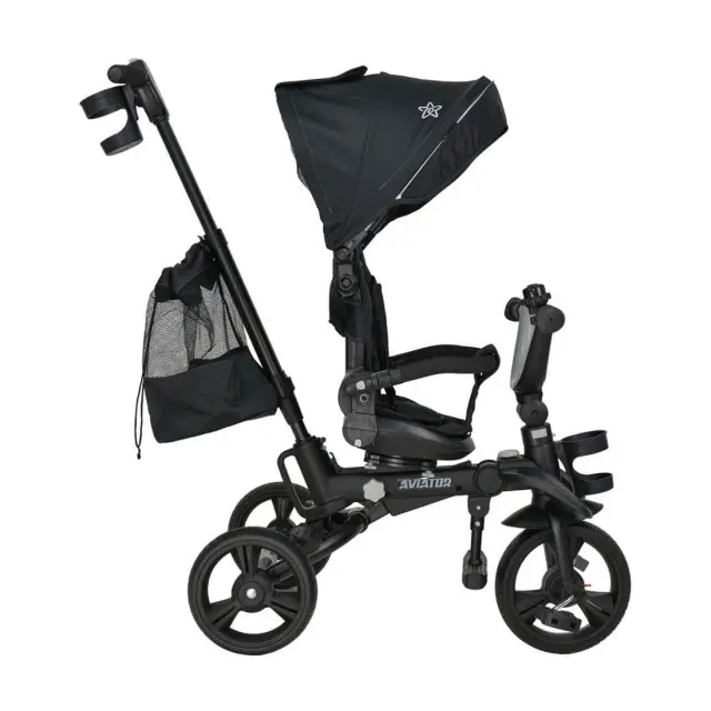 Τρίκυκλο Ποδηλατάκι Bebe Stars Aviator Black 819-188 2
