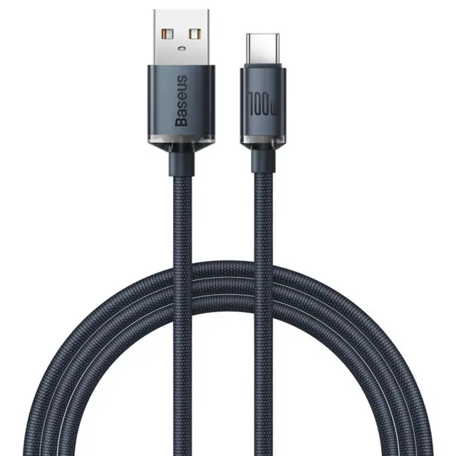 Mobile Charging Cable Usb to Type-C 100W Baseus 1,2m Black