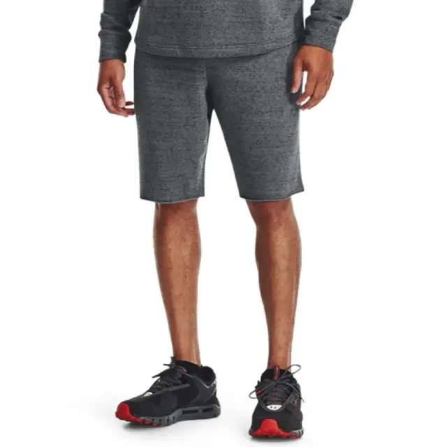 Under Armour Rival Terry Short (1361631-012) - Ανθρακί