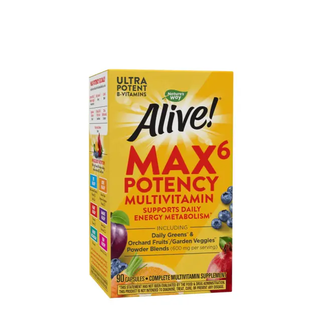 Nature's Way Alive!® Max6 Max Potency Daily Multivitamin