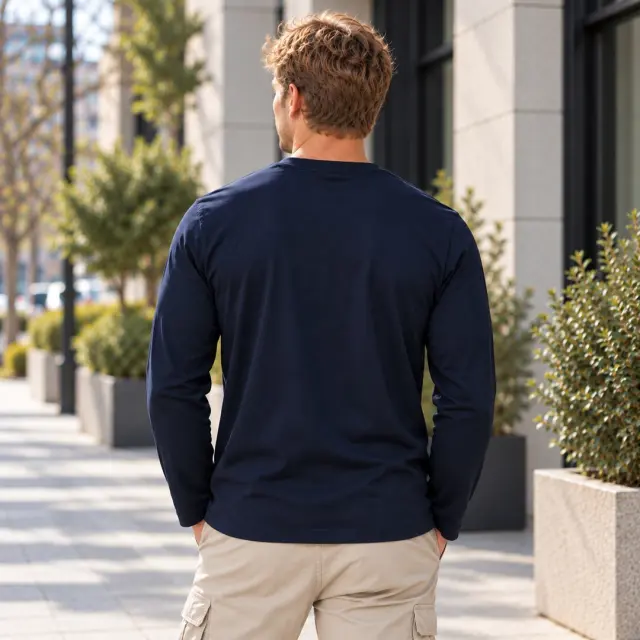 Μπλούζα Noshame® Navy με τύπωμα - 202603 - XXL 2