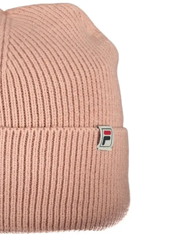 Fila - Ανδρικός Σκούφος Πλεκτός Beanie Milano Cap FCU0165-40029 Ροζ 3