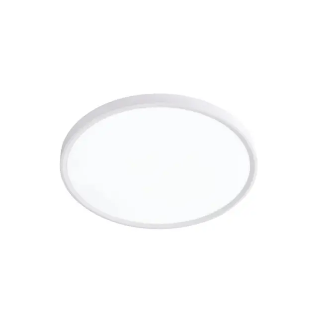 Inlight Πλαφονιέρα οροφής LED 40W 3CCT (by switch on base) σε λευκή απόχρωση D:50x2,5cm (42036-B-White)
