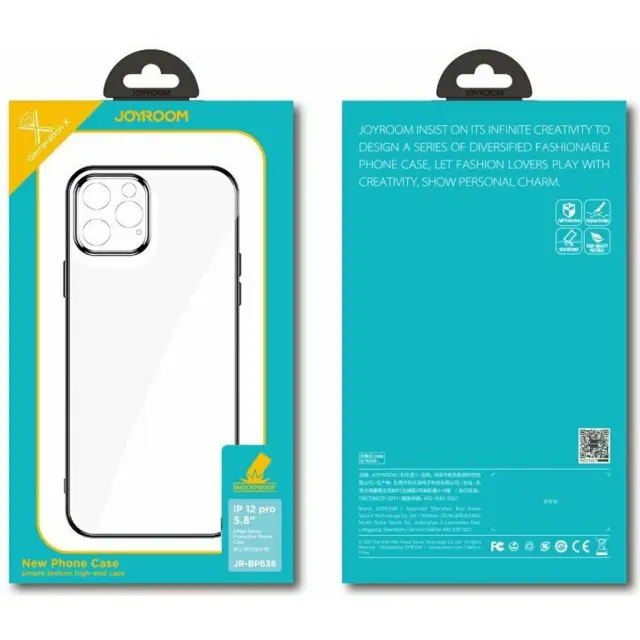 Joyroom® New Beauty Series Ultra Thin Θήκη για iPhone 12 Pro Max- Black 2