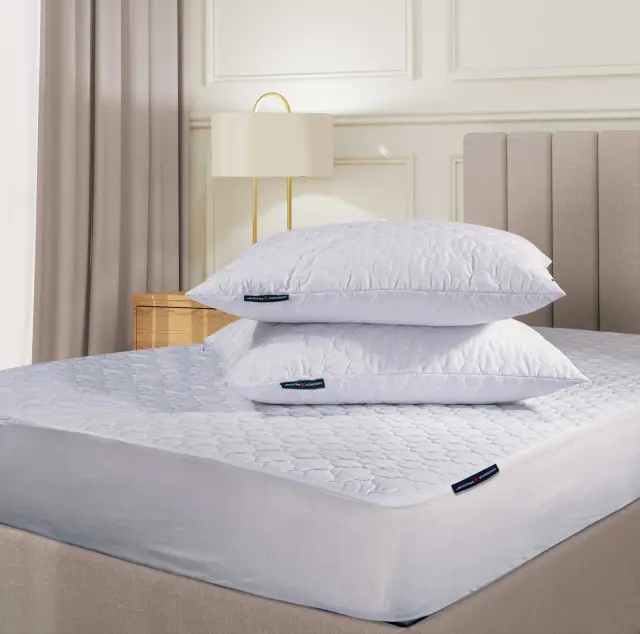 Επίστρωμα Υπέρδιπλο 160Χ200+35 Καπιτονέ Essential Greenwich Polo Club 2340 Λευκό