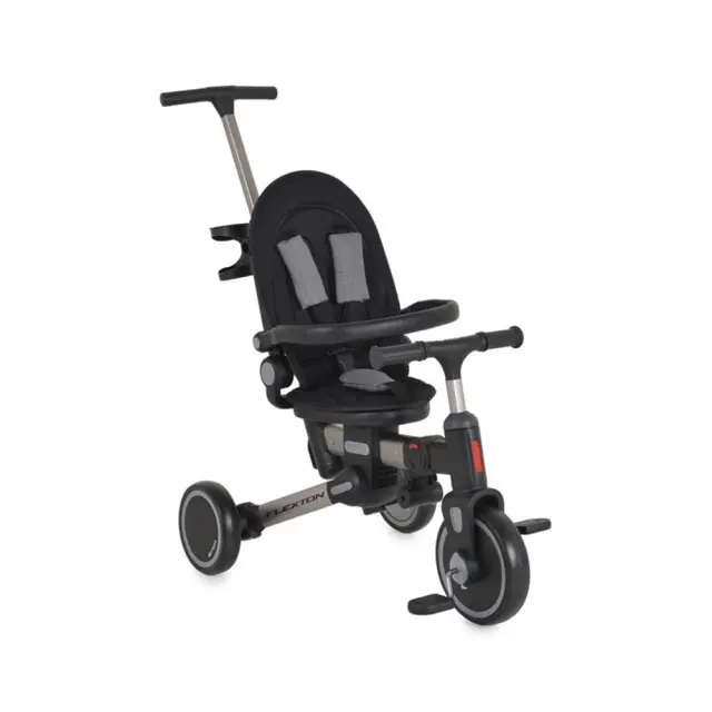 Byox Flexton Grey Τρίκυκλο Ποδήλατο 6 σε 1 με Γονική Λαβή 6-36m έως 15kg 3800146232085 2