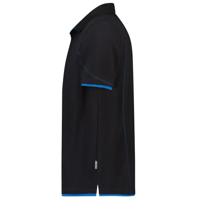 Μπλουζάκι Polo Dassy Orbital black/azure blue 3
