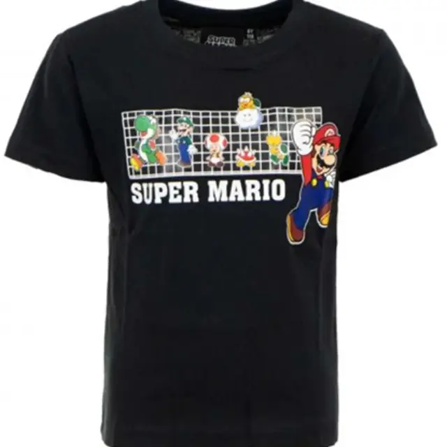 Nintendo Μπλούζα SUPER MARIO - Team - Kids T-Shirt - 5 Years (BS-140P88)