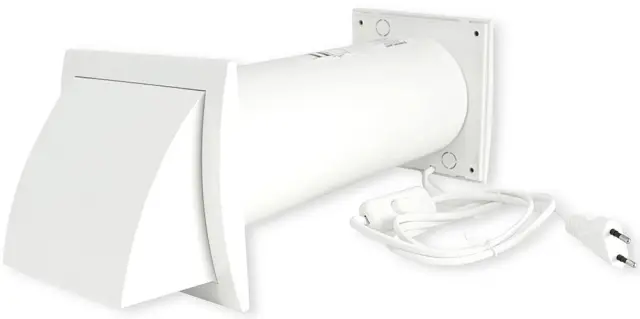 Europlast EER150WP - Εναλλάκτης Θερμότητας Αέρα με καλώδιο/φις και διακόπτη 2