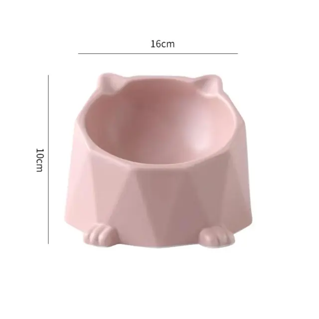 Κεραμικό Μπολ Κατοικιδίου Ροζ 16x10cm(200ml)