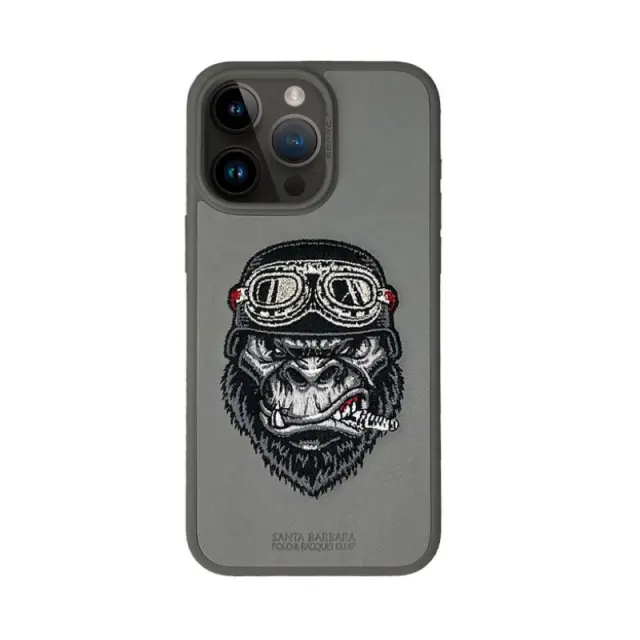 Santa Barbara Polo Racquet Club iPhone 15 Pro Patti - Titan Grey