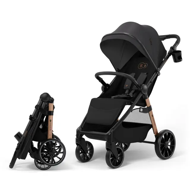 Kinderkraft GRANDE 2 Καρότσι Περιπάτου Midnight Black