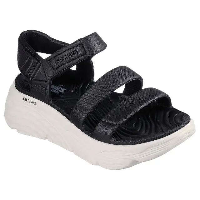 Γυναικεία Ανατομικά Πέδιλα Skechers 111126-BKW Black Μαύρο - 37 2