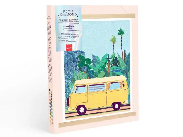 Petit Diamond Painting Κολάζ με Στρας - Summer Vanlife / 352015 (La Petite Epicerie)