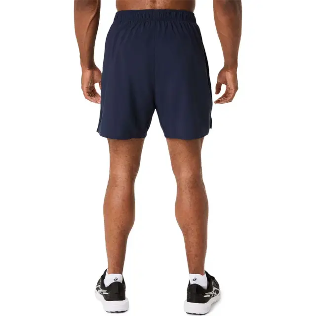 Asics Men's Icon 7inch Running Shorts Μπλε Σκούρο 2011D455-401 (Asics) 2
