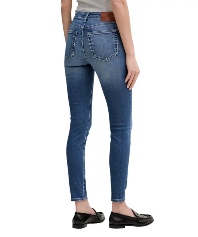 Calvin Klein - Γυναικείο Παντελόνι Jeans Mid Rise Skinny Indigo Station LV047G922G-3N9 Μπλε 3