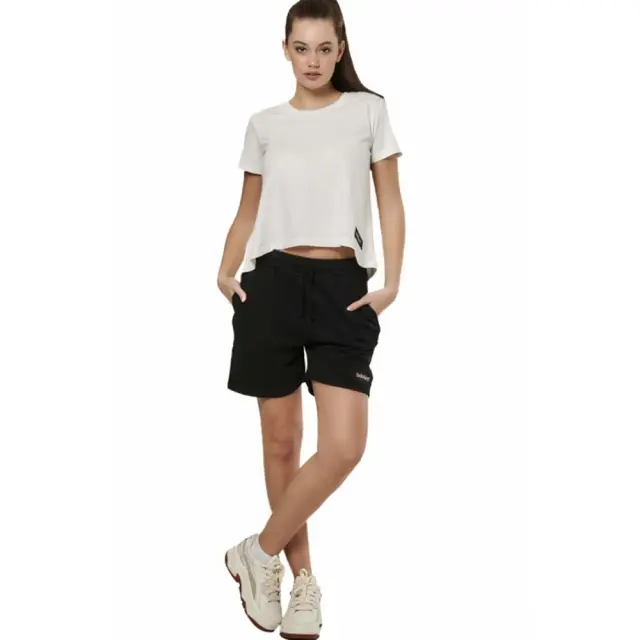 Body Action Women's Gymtech Sweat Shorts Μαύρο 031527-01 (Body Action) 2