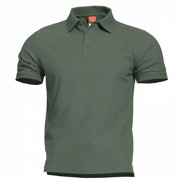 Pentagon Aniketos Short Polo Shirt-Μπλουζάκι Κοντομάνικο Polo για Τακτική- Καθημερινή Χρήση    - 06CG-Camo Green