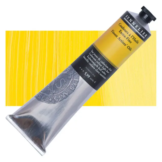 Sennelier Λάδι Finest Artists Oil 539 Cadmium Yellow Light Hue - 200ml