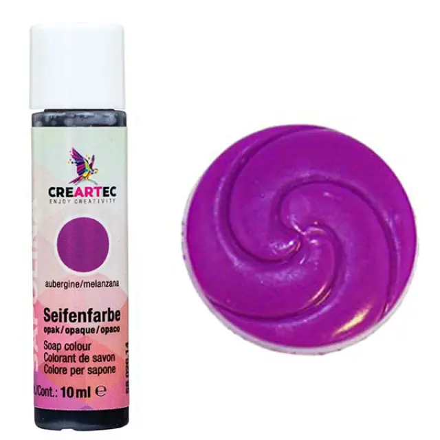 Χρώμα για Σαπούνι - Opaque Aubergine - 10ml