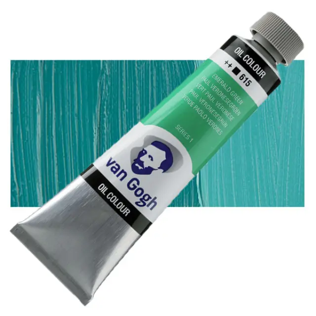 Λάδι Talens Van Gogh - 615 Emerald Green - 20ml