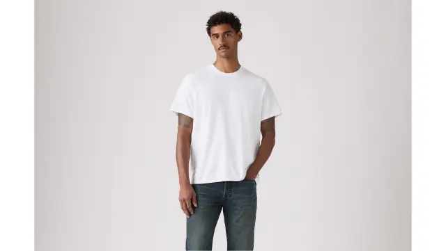 Ng Essential Tee Whites BRIGHT WHITE 3