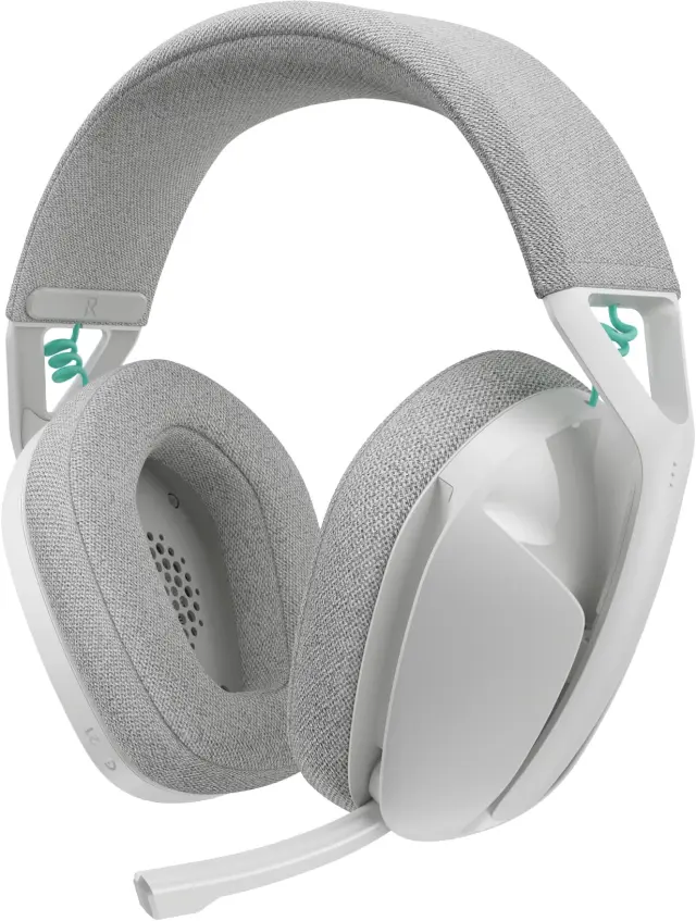 Logitech G321 Lightspeed Ασύρματο Over Ear Gaming Headset με σύνδεση Bluetooth / USB Λευκό
