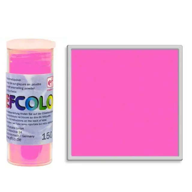 Σμάλτο Μετάλλου Efcolor 150ºC - Neon Pink - 10ml