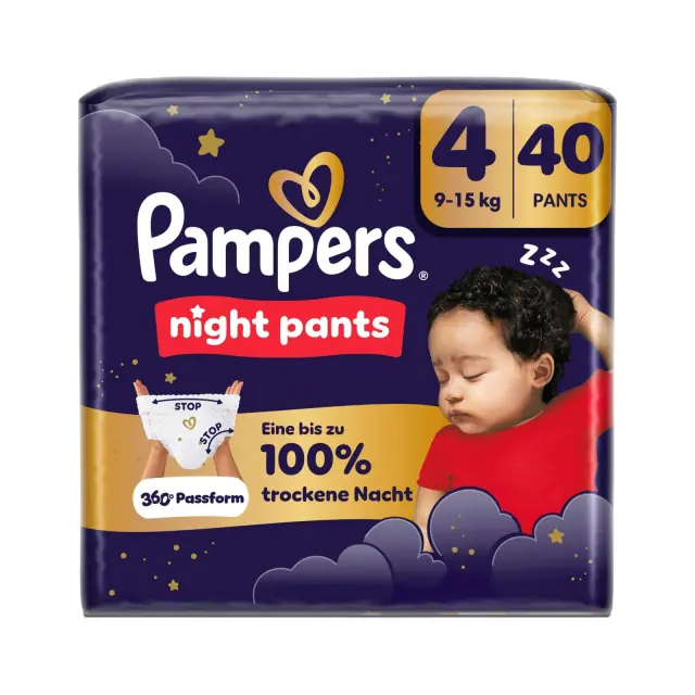 Pampers Night Pants Jumbo Pack no4 9-15kg 40 τμχ