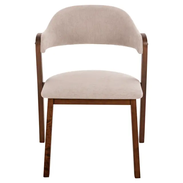 ΚΑΡΕΚΛΑ FB99734.02 RUBBERWOOD ΣΕ ΚΑΡΥΔΙ-ΥΦΑΣΜΑ ΕΚΡΟΥ 59x59x83Yεκ. 3