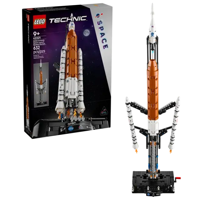 LEGO® Technic NASA Artemis Space Launch System Rocket για 9+ Ετών 632τμχ - 42221 2