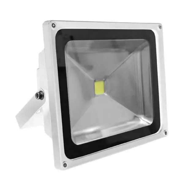ΠΡΟΒΟΛΕΑΣ LED-COB 50W 230V 3100K IP65 ΛΕΥΚΟΣ