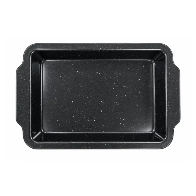 Ορθογώνιο Ταψί Φούρνου 40x27cm Μαύρο - Rectangular Oven Baking Tray 40x27cm Black 0248043 2