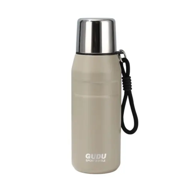 Φορητό παγούρι-θερμός - 650ml - 616243 - Beige
