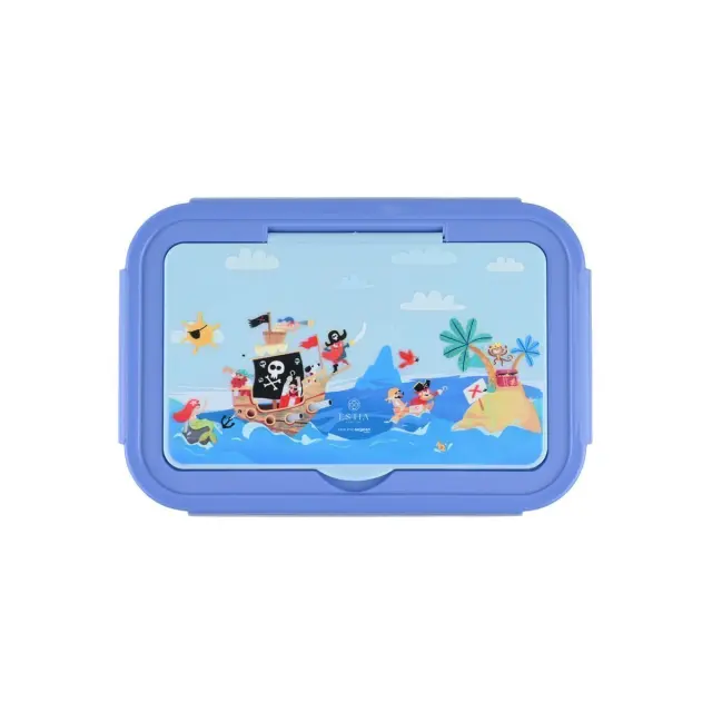 Estia Save The Aegean 1.4lt Treasure Quest Παιδικό Φαγητοδοχείο με 3 Θήκες, 1τμχ 2