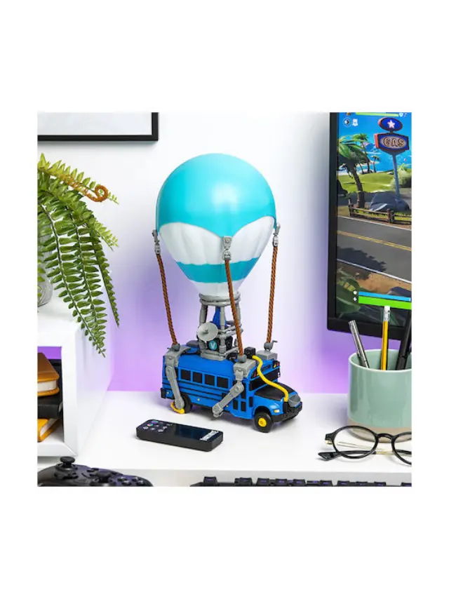 Fortnite Battle Bus LED Φωτιστικό Diorama – Paladone PP14504FO | Must-Have Δώρο για Gamers 2