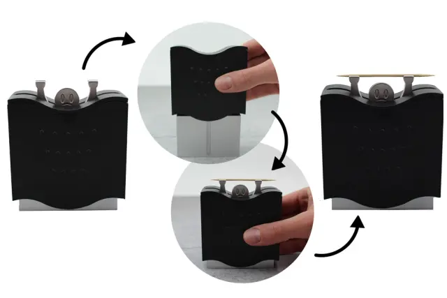 Βάση για οδοντογλυφίδες Toothpick holder Mister Help 12364 2