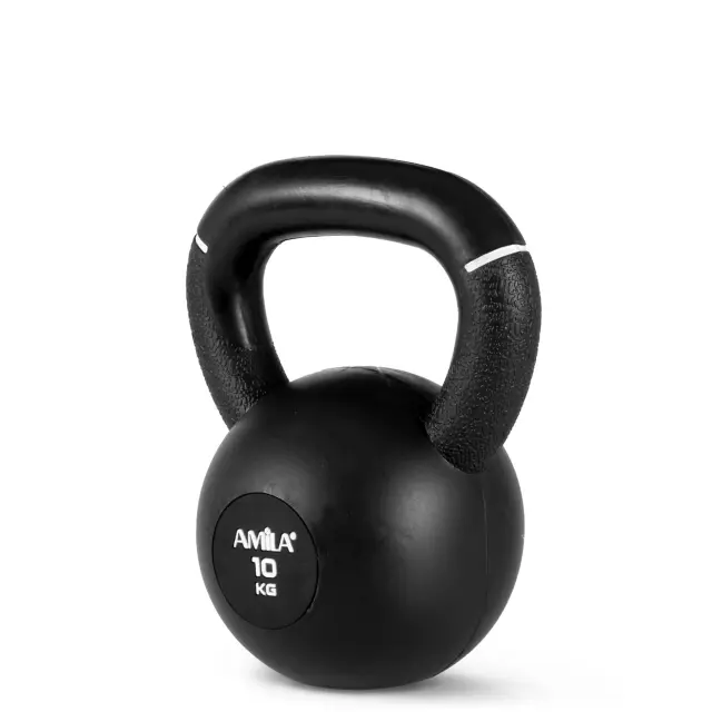 AMILA Kettlebell Original Rubber 10Kg (90476)