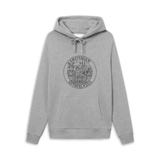 Φούτερ Noshame® Γκρι με τύπωμα - 3025138 - XXL