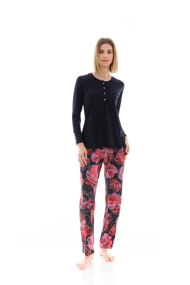 W1368 - Type - PYJAMA MAGENTA FLOWER