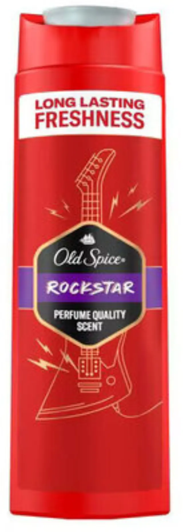 Old Spice Rockstar Αφρόλουτρο & Σαμπουάν Για Άνδρες 400ml