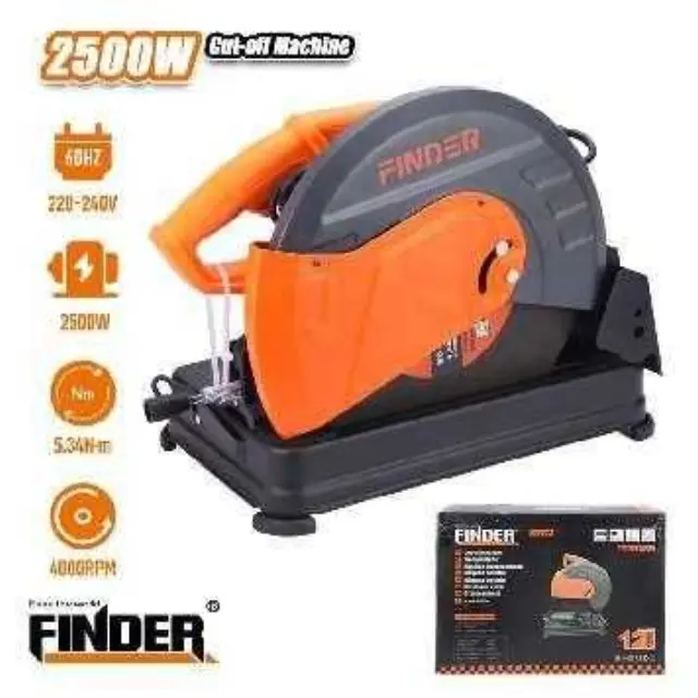 Δισκοπρίονο πάγκου μετάλλου - 355 - 2500W - Finder - 197786 2