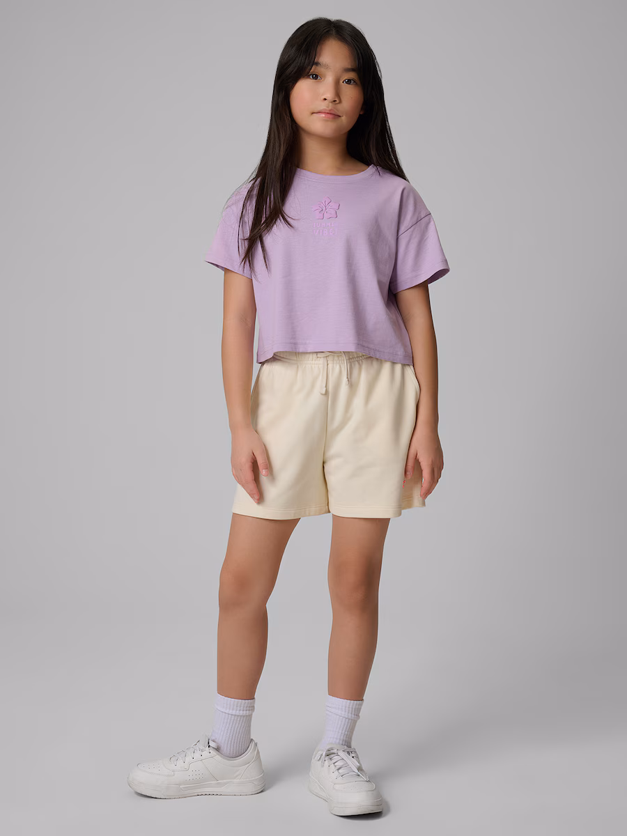 4F T-shirt Cropped Light Violet 4FJWSS26TTSHF2941-52S - 164 3