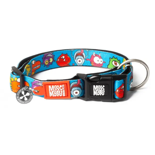 Max & Molly Περιλαίμιο Smart ID Collar Little Monsters Little Monsters
