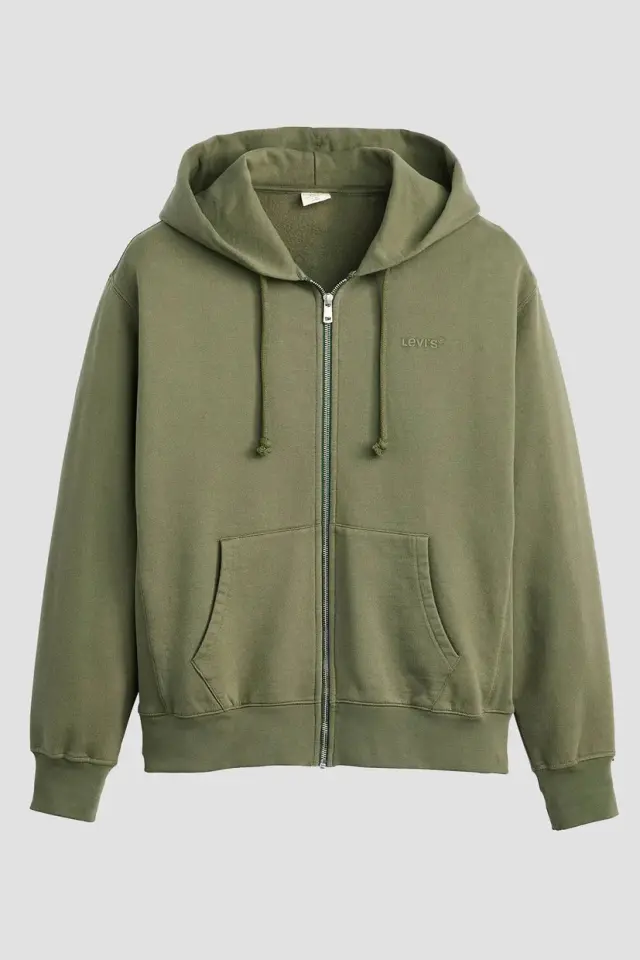 AUTHENTIC FULL ZIP GREENS KHAKI 3