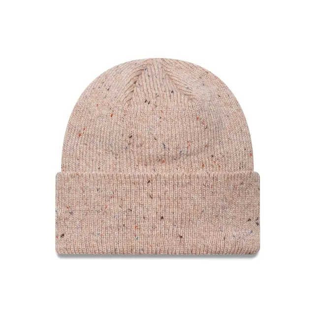 New Era New York Yankees Womens MLB Cuff Knit Beanie Hat Γυναικείος Σκούφος Acrylic/Nylon/Cotton/Wool - Glitter Pastel Pink 60691293 2