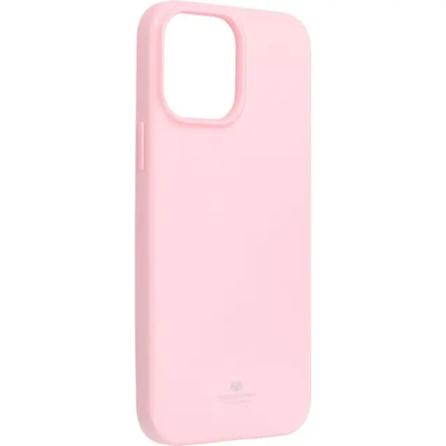 Θήκη Mercury Back Cover Σιλικόνης Light Pink (iPhone 13 Pro)