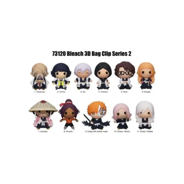 Bleach Mini Figures Series 2 -3D Foam (1 τεμάχιο, τυχαία επιλογή) 3