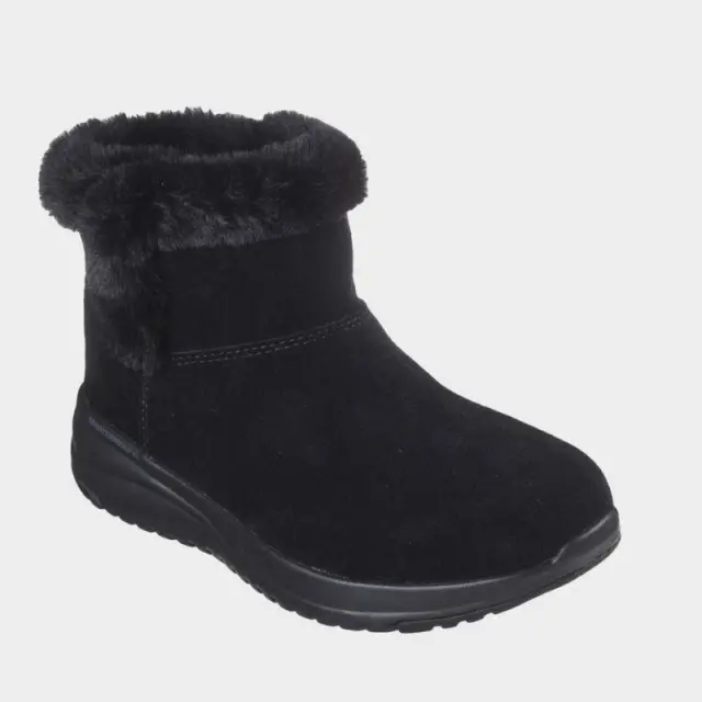 Μποτάκι Με Γούνα Skechers Cozy Step 144775-BBK Μαύρο - 38.5 3