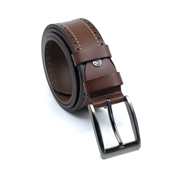 Ταμπά Δερμάτινη Ζώνη Full Grain 4 cm - 135cm 3